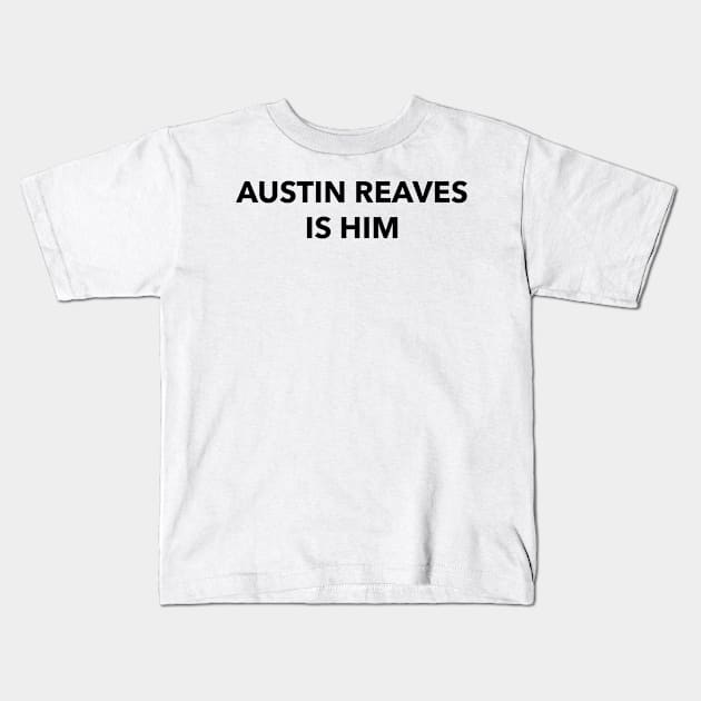 Austin Reaves Kids T-Shirt by YungBick